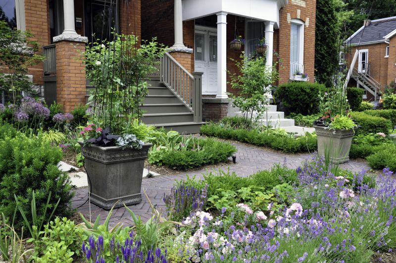 Brick Planter Installation