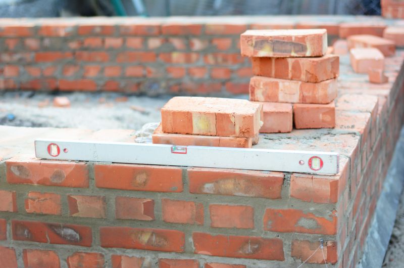 Brick Columns Installation in West Hartford, CT