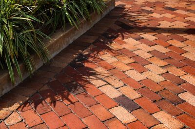 Brick Hardscape Installation in Worcester, MA